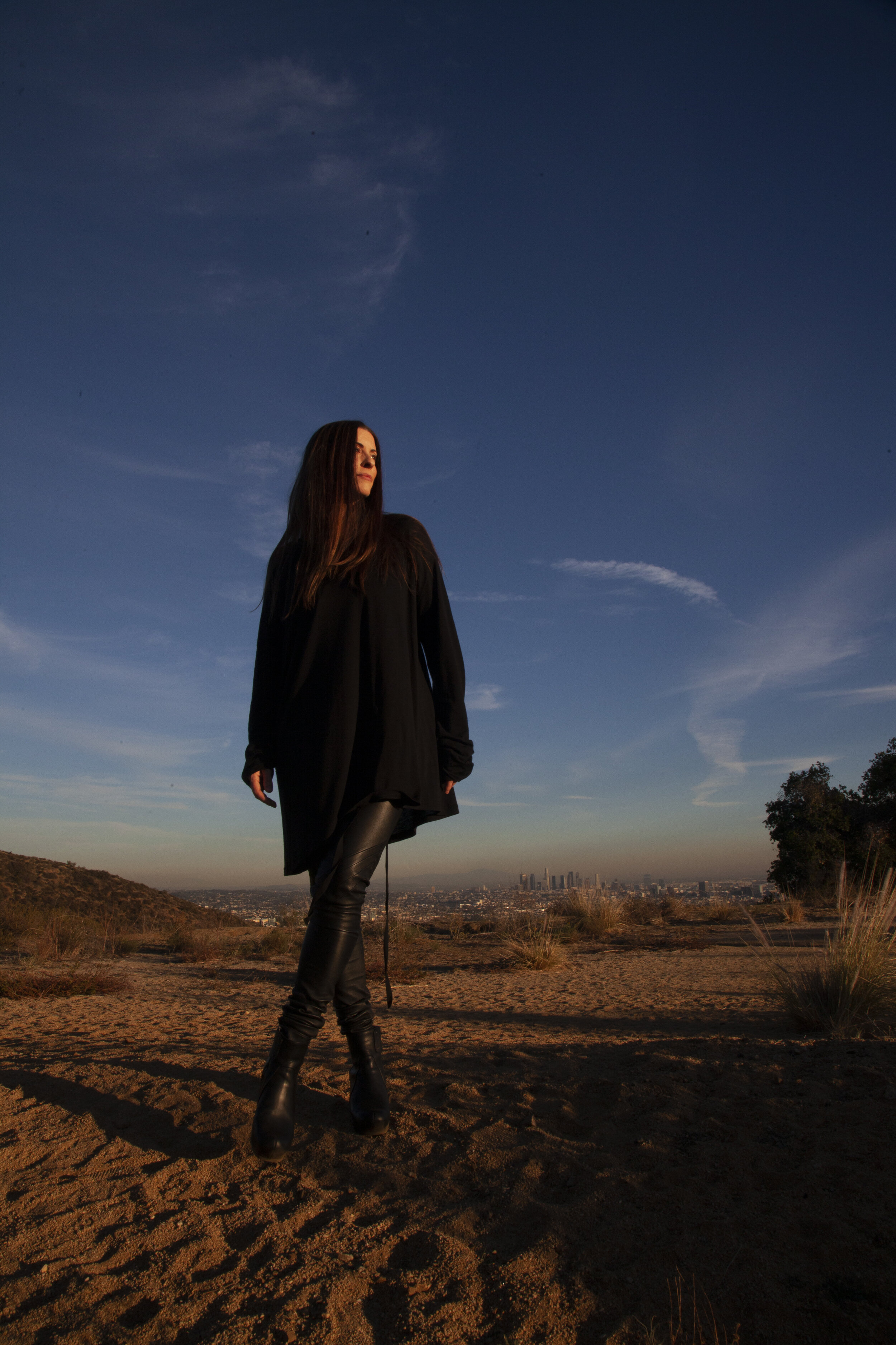 Connie Hunt "Walking over LA" By Jim Shea Photography