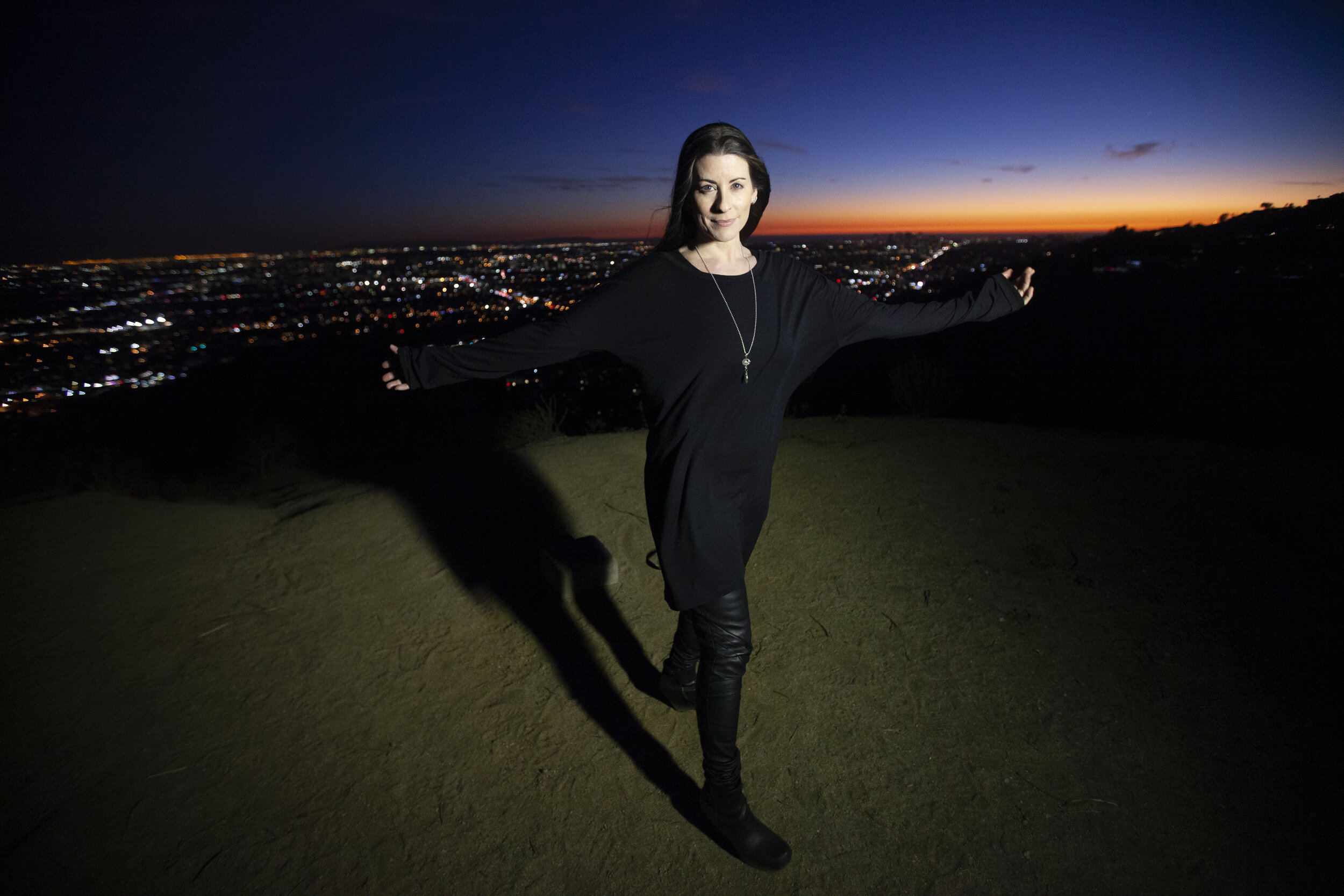 Connie Hunt "Overlook LA" by Jim Shea Photography