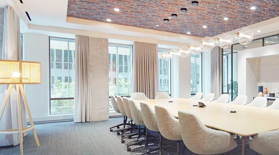 Designed by Corinne Vassallo and team at Convene for a Convene property in Chicago. @corinnevictoriadesign.