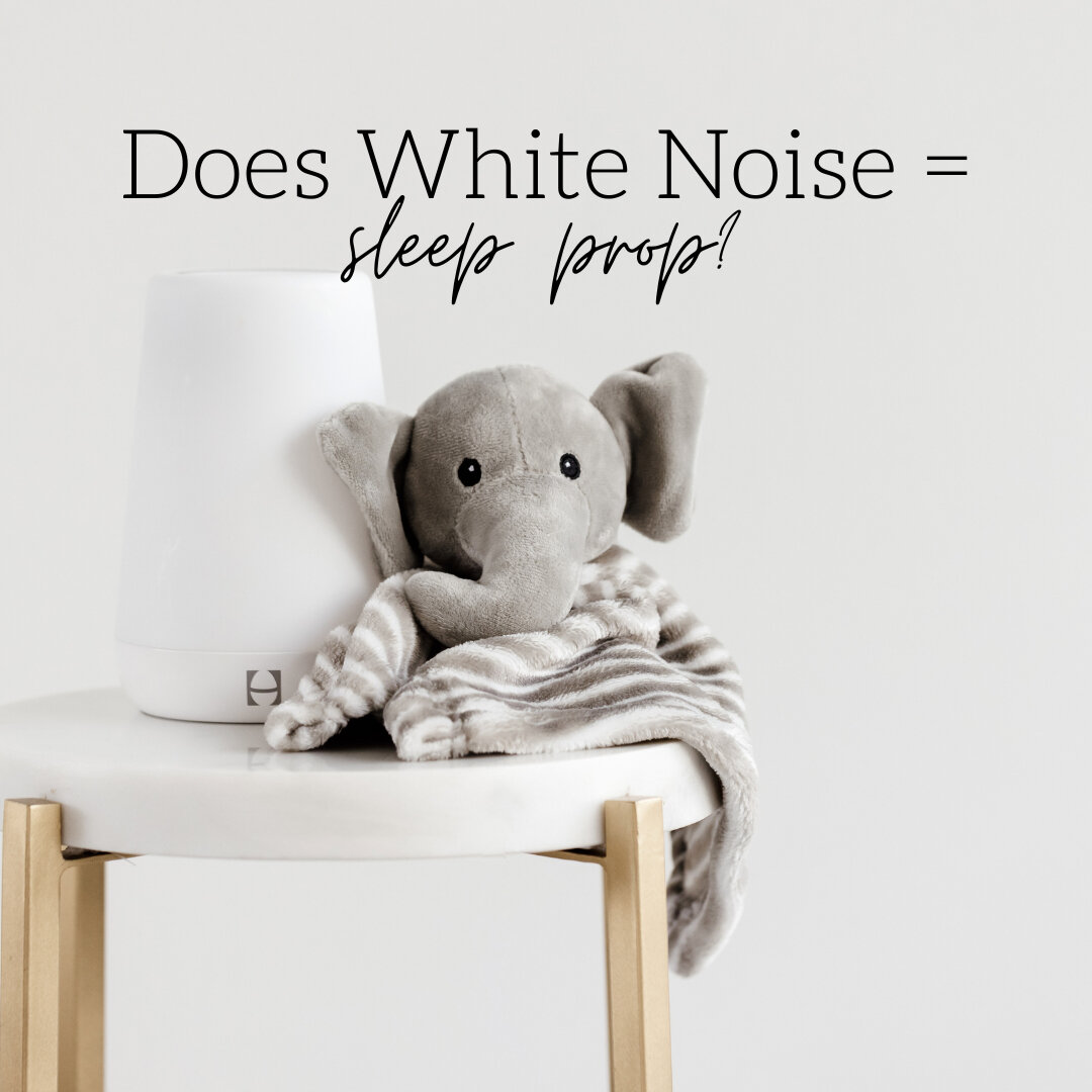 Is White Noise considered a sleep prop? ​​​​​​​​
​​​​​​​​
I've had some clients ask me &quot;when do I take the white noise machine out of the baby's room?&quot;​​​​​​​​
​​​​​​​​
My answer....never 😆 ​​​​​​​​
​​​​​​​​
Head on over to my blog to read