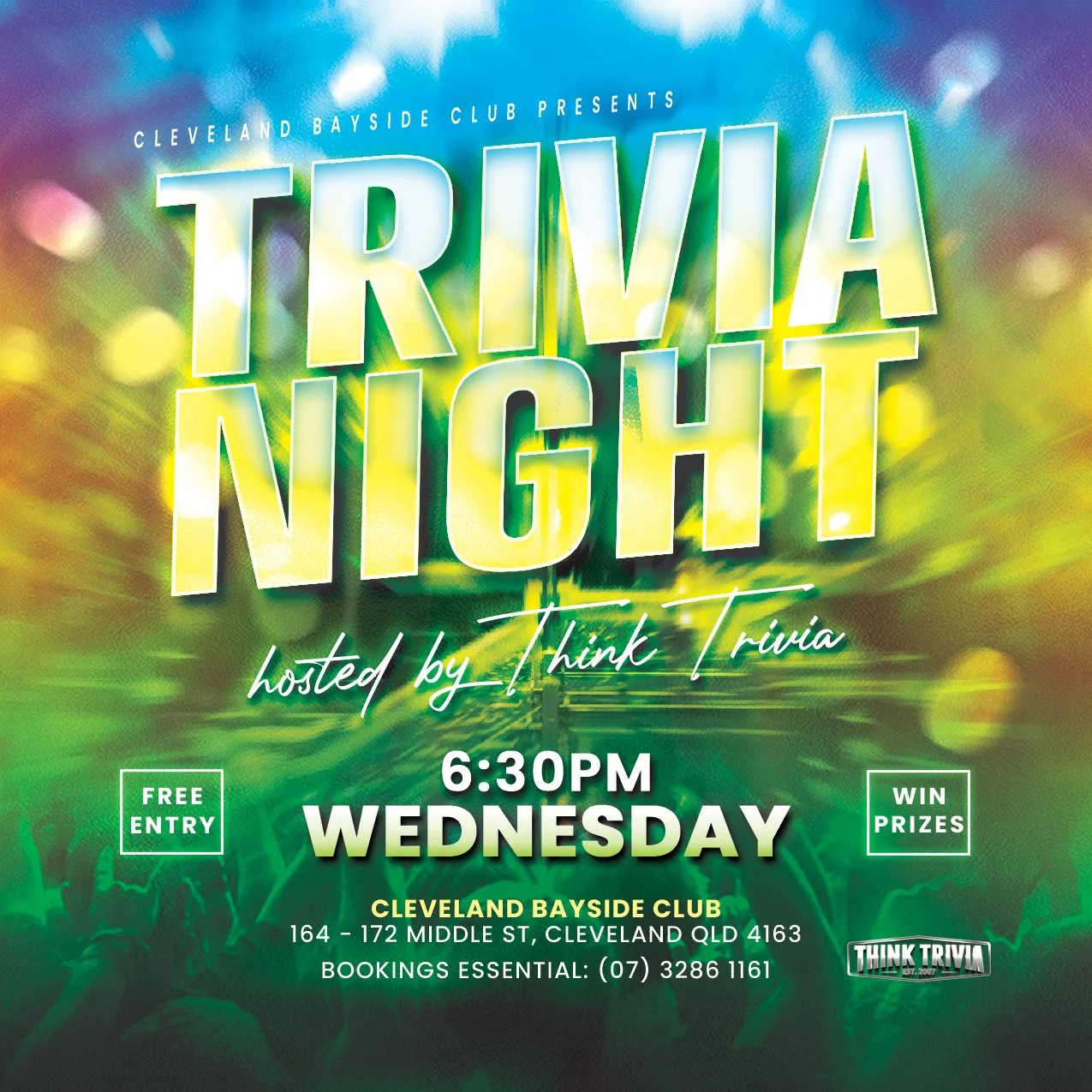 Think Trivia Weekly Events — Think Trivia