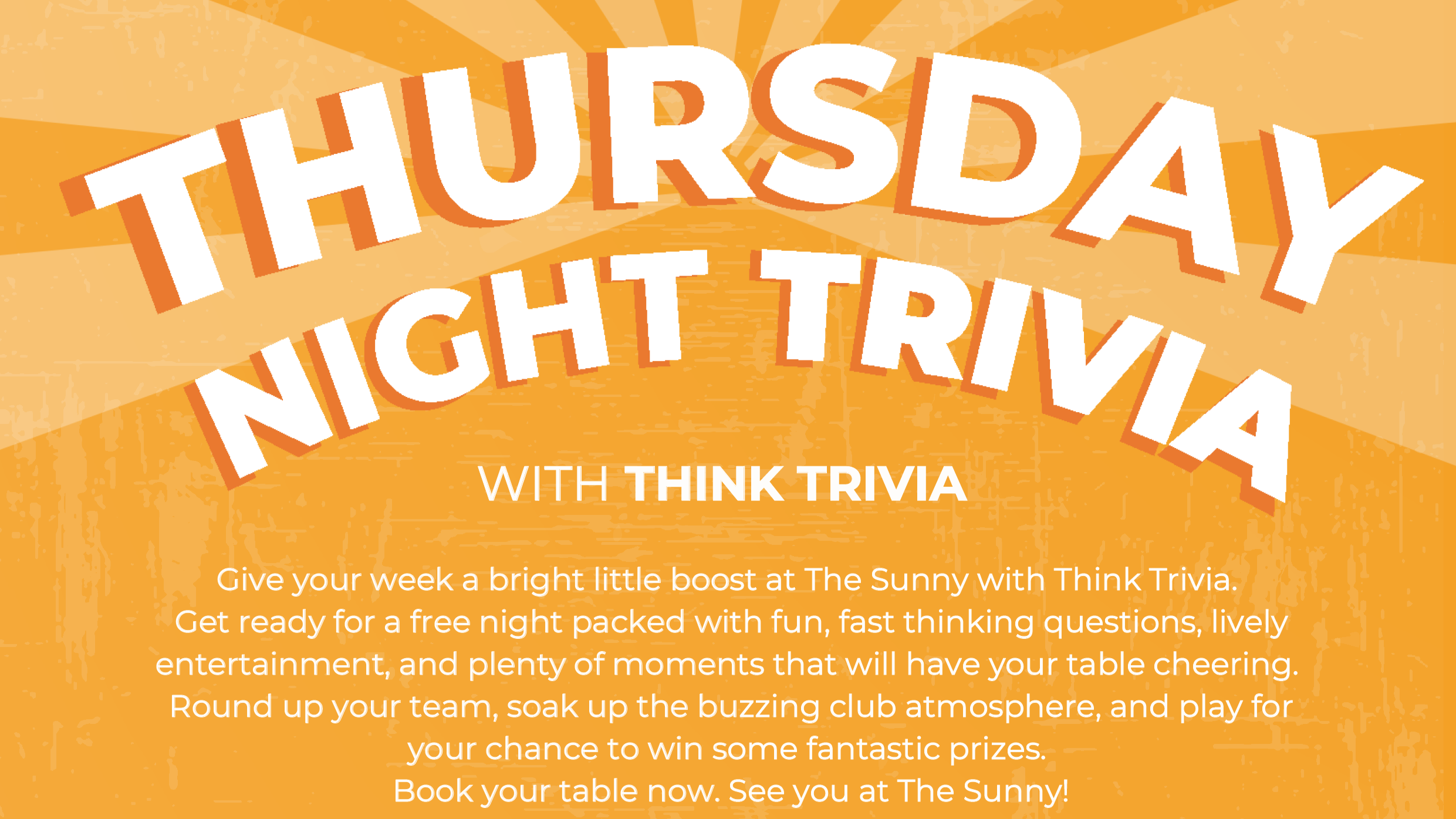 The Sunny Trivia Night