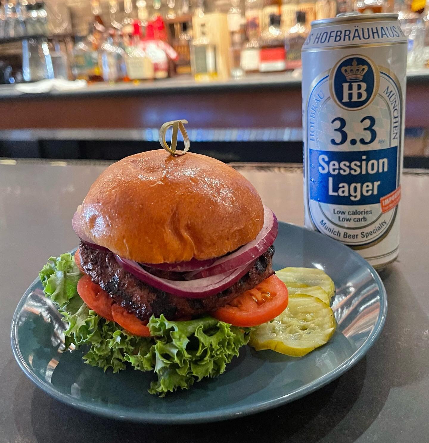 Our Happy Hour $10 Burger and Beer special will be around for a while. 
Join us Monday thru Friday from 4-6pm for this and many other liquid and solid specials to get your butts in our seats for #happyhour
.
#tastebetter #woodgrilled #burgers #hofbra
