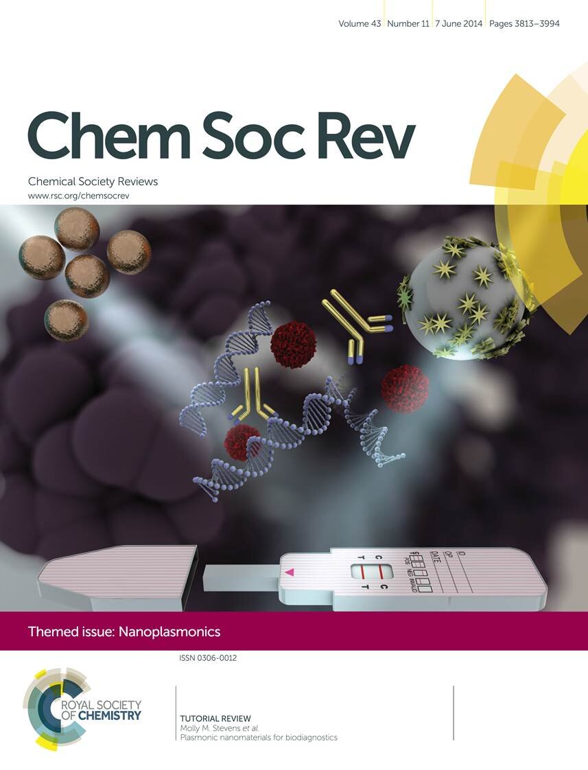  Dr Daniel Aili’s paper chosen for front cover of Chemical Society Reviews