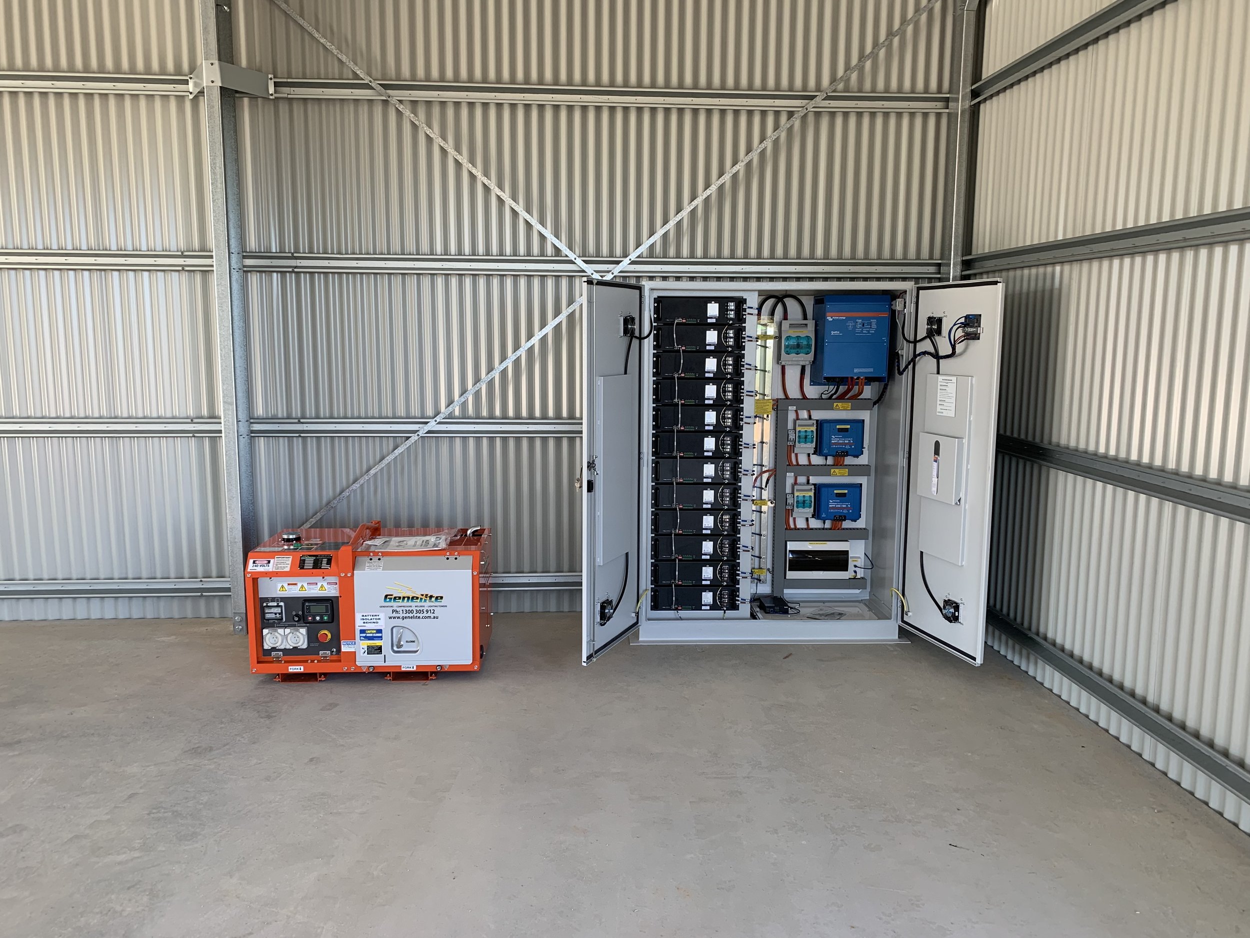 Completed Battery Cabinet & Generator.jpg