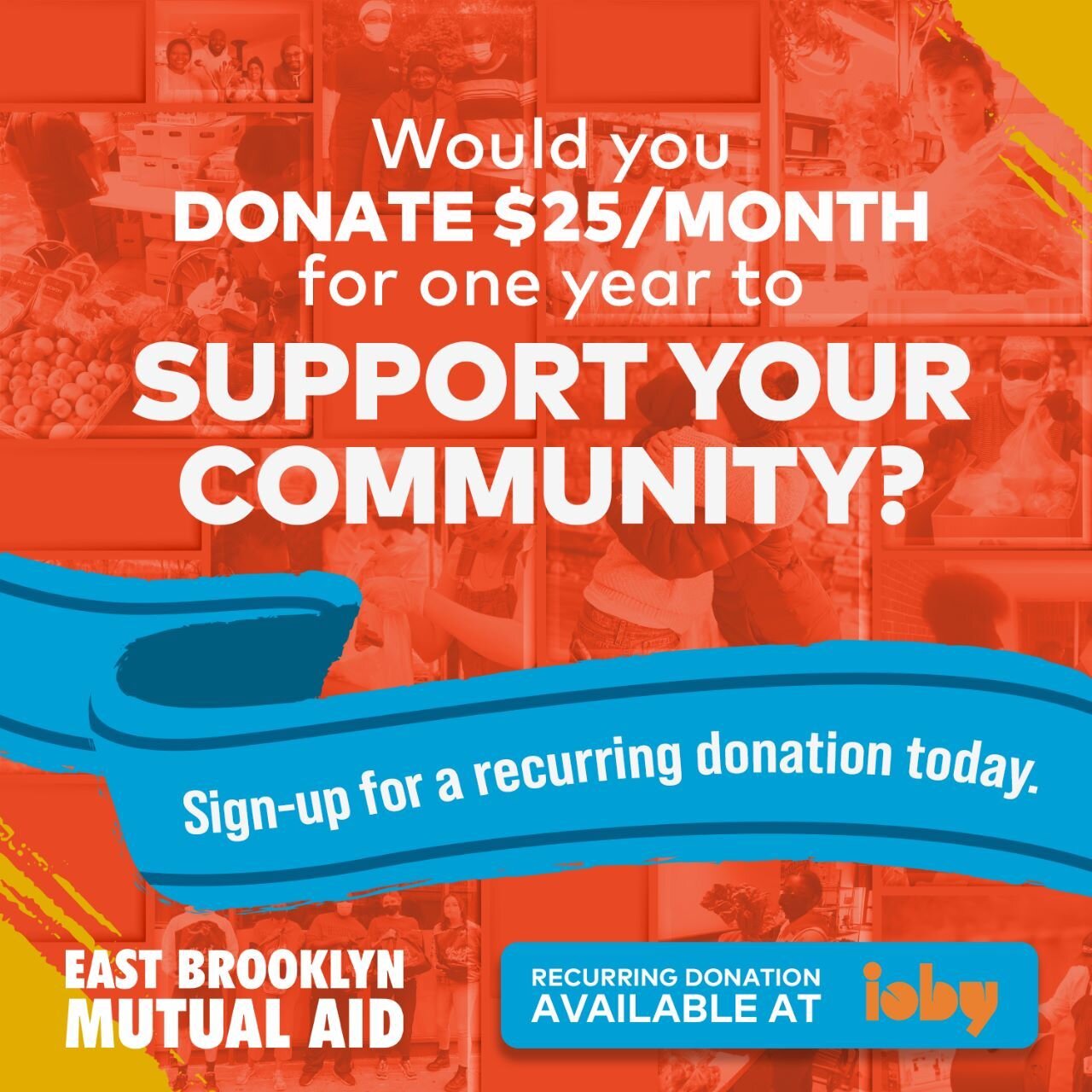 We have recurring donations! Support us on a weekly or monthly basis to help us increase food security in East Brooklyn - 100% of donations will go to feed families in our community. Donate via the link in bio! ⬆️
.
.
.
.
.
#eastbrooklynmutualaid #do