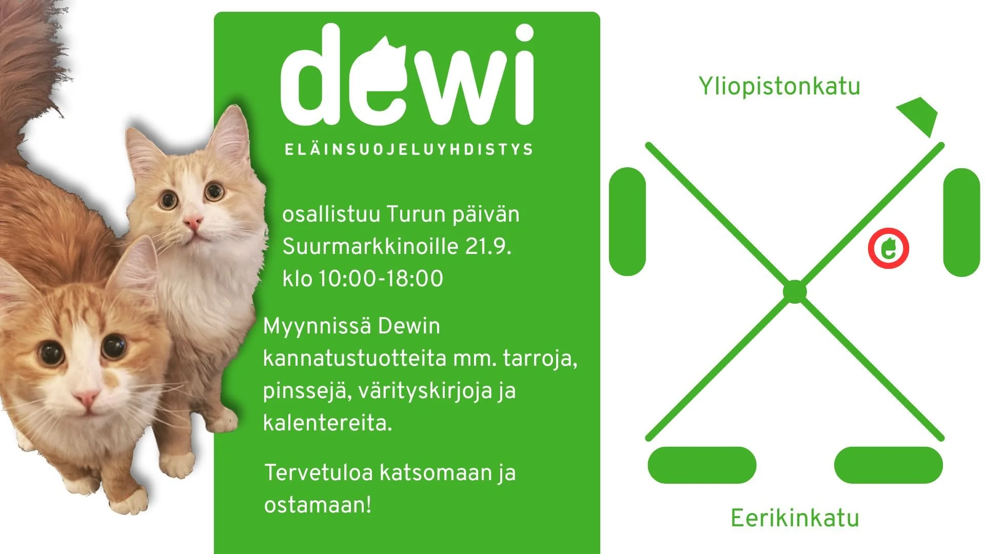 Dewi Turun päivän Suurmarkkinoilla