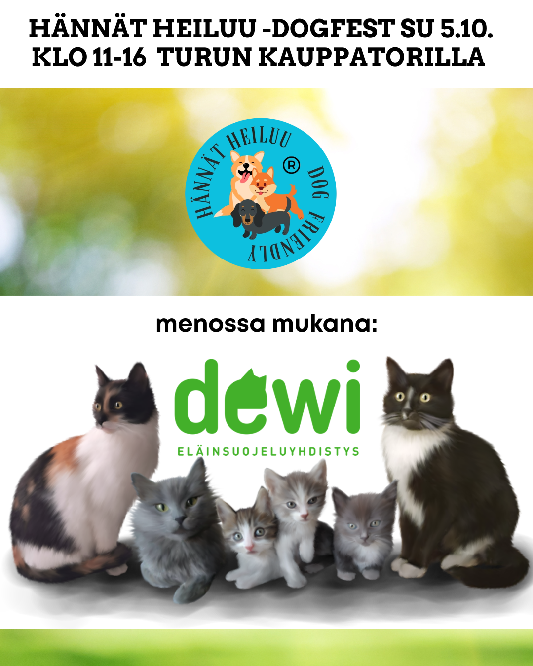 Dewi Hännät heiluu -tapahtumassa