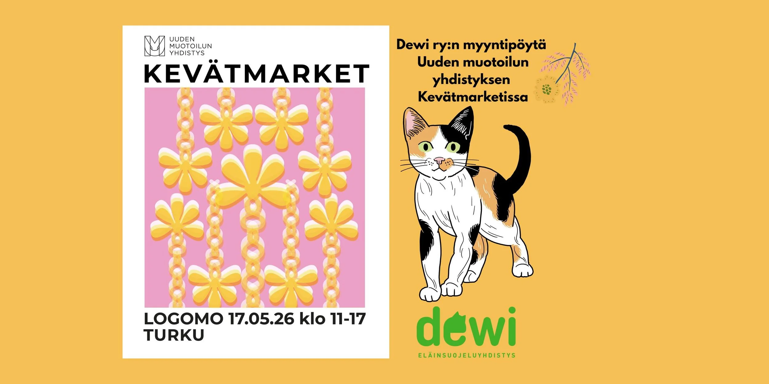 Uuden muotoilun Kevätmarket
