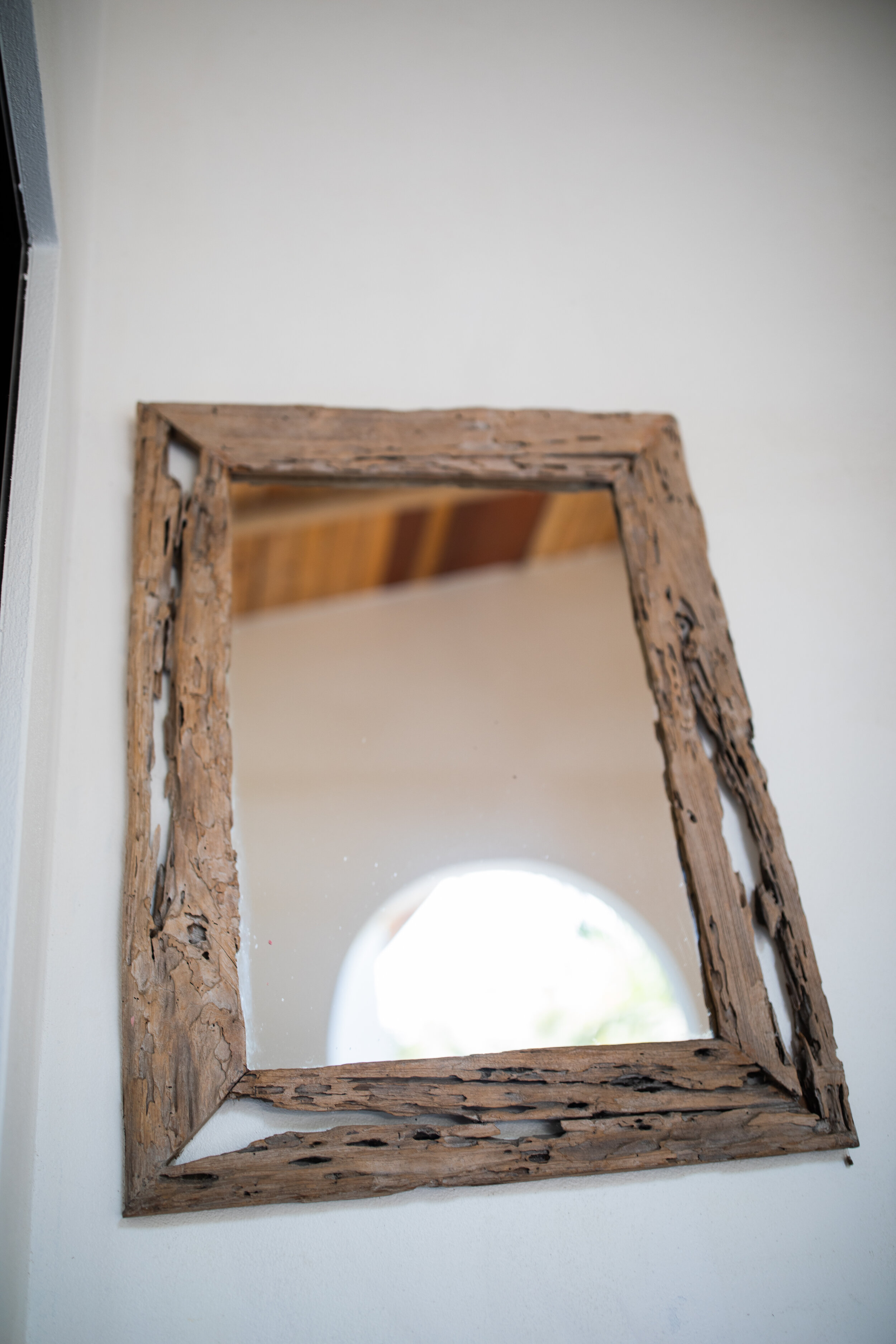 INDONESIAN DRIFT WOOD MIRROR