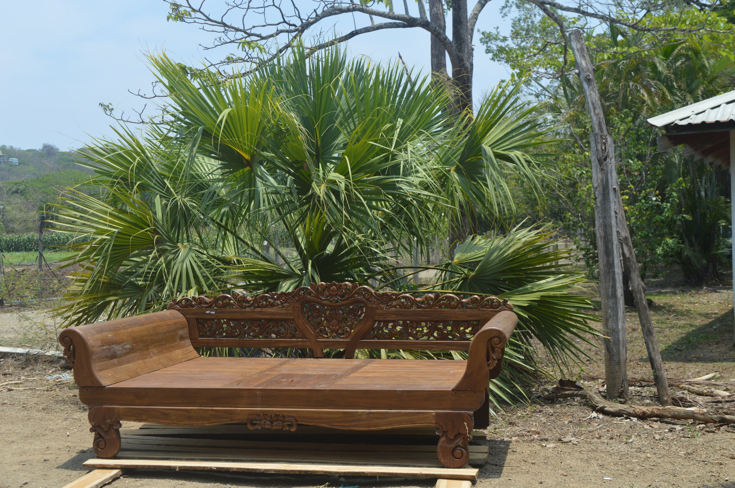ORIGINAL INDONESIAN  BALI BED WITH SECRET DRAWER 