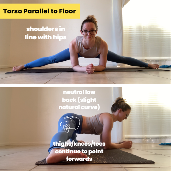 Proper” Hip Alignment for Middle Splits — Dani Winks Flexibility