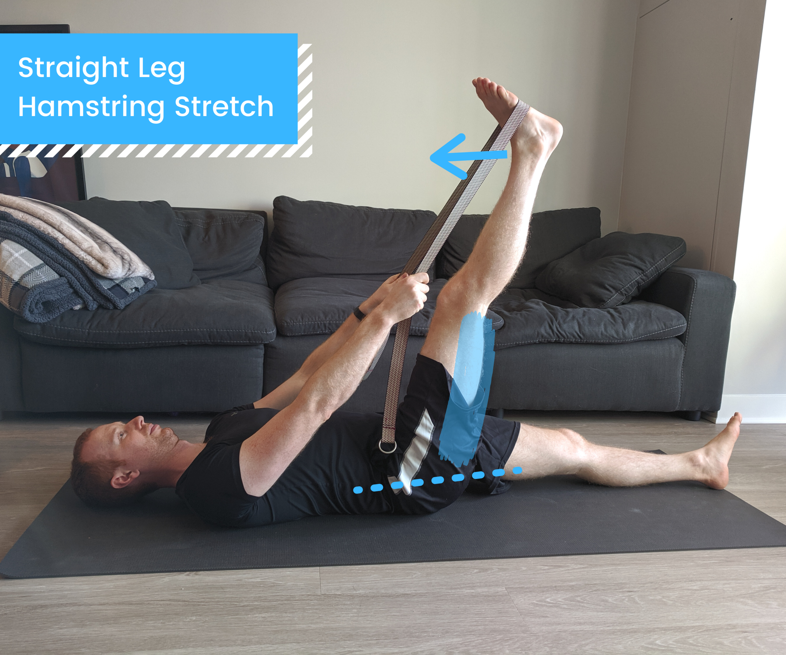 Can't Touch Your Toes? 8 Hamstring Stretches for Beginners — Dani Winks  Flexibility
