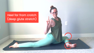 Working Towards King Pigeon Pose (Eka Pada Rajakapotasana) — Dani Winks ...