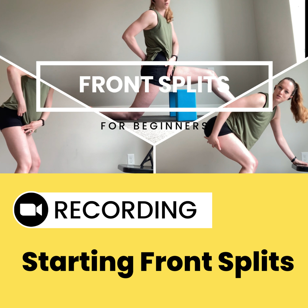 45-Min "Starting Front Splits" Recording