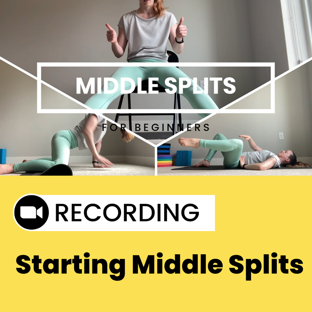 45-Min "Starting Middle Splits" Recording