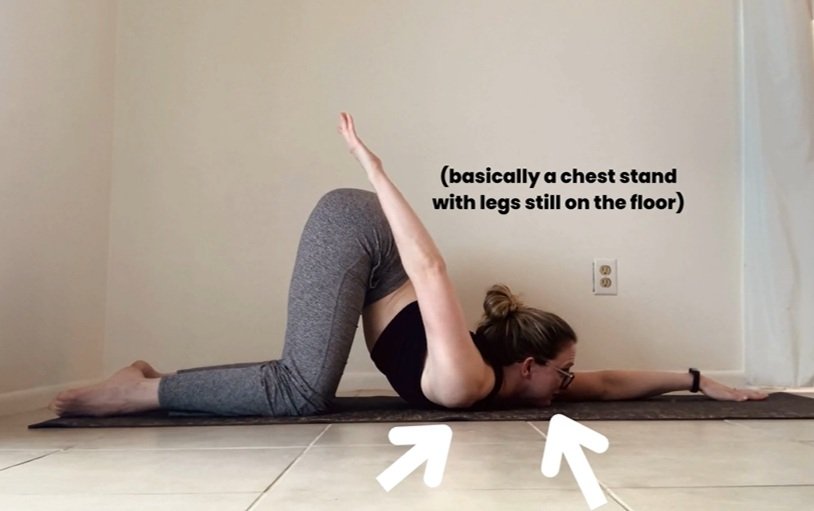 Yoga Pose: Chin Stand