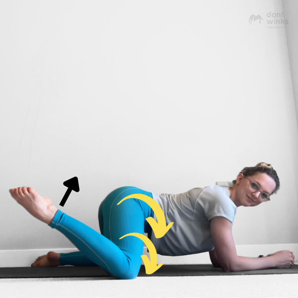 Gentle (Passive) Stretches for Internal Hip Rotation — Dani Winks