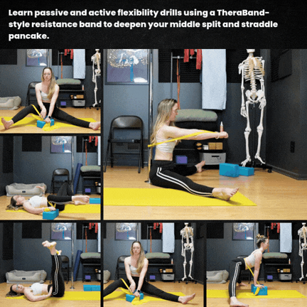 theraband middle split drills.gif
