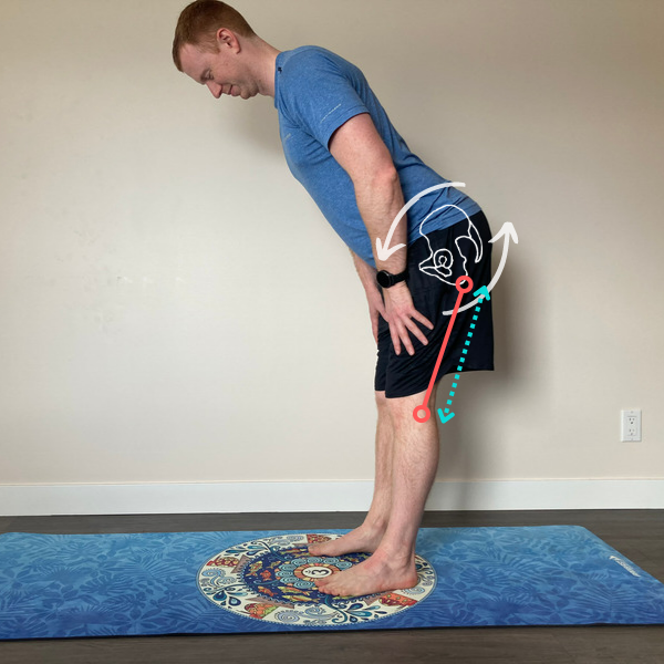 Struggling to Keep Your Back “Flat” in a Forward Fold? 5 Tips to