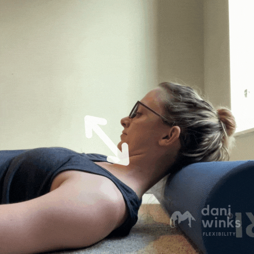 Neck Stretches Foam Roll Neck And Shoulders Neck Pain Shoulder