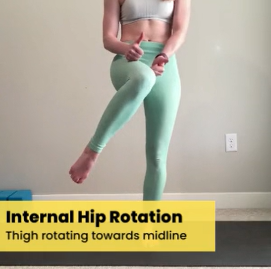 Gentle (Passive) Stretches for Internal Hip Rotation — Dani Winks  Flexibility