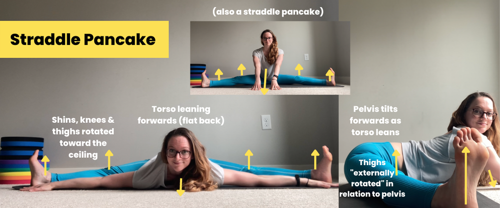 Straddle vs. Middle Split - What’s the Difference? — Dani Winks Flexibility