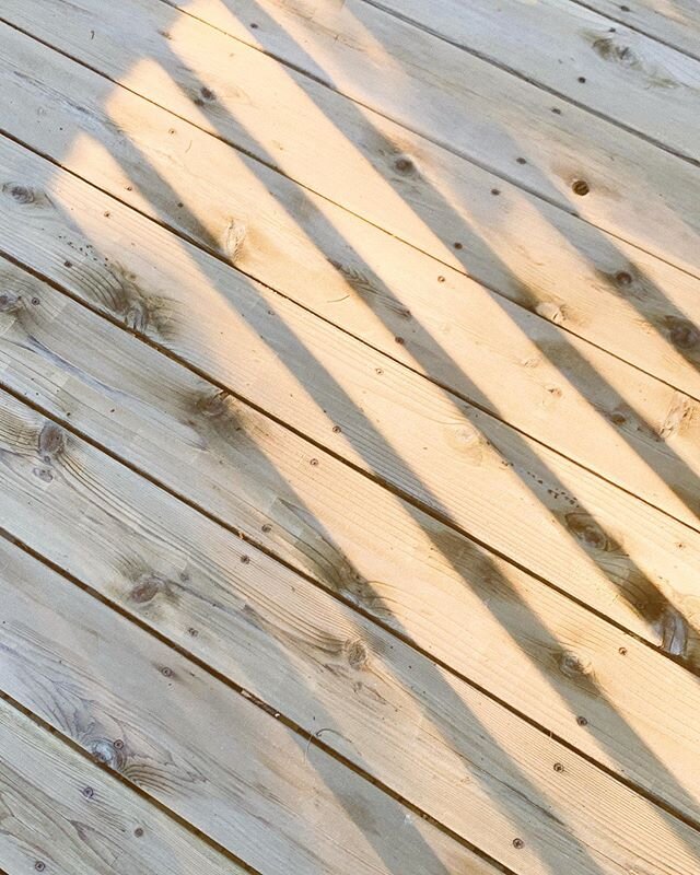 Current project: the deck.
.
I spent two hours power washing it yesterday. Woke up this morning like a kid on Christmas and so happy with how it turned out! I&rsquo;ve been debating how to finish it and leaning toward a semi-transparent cedar. .
This