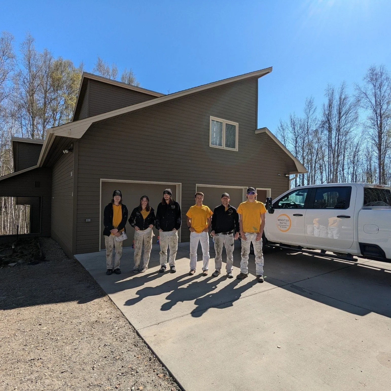 We're thankful for another successful summer of exterior painting in Fairbanks! Thank you to all of our amazing customers and crews this summer!