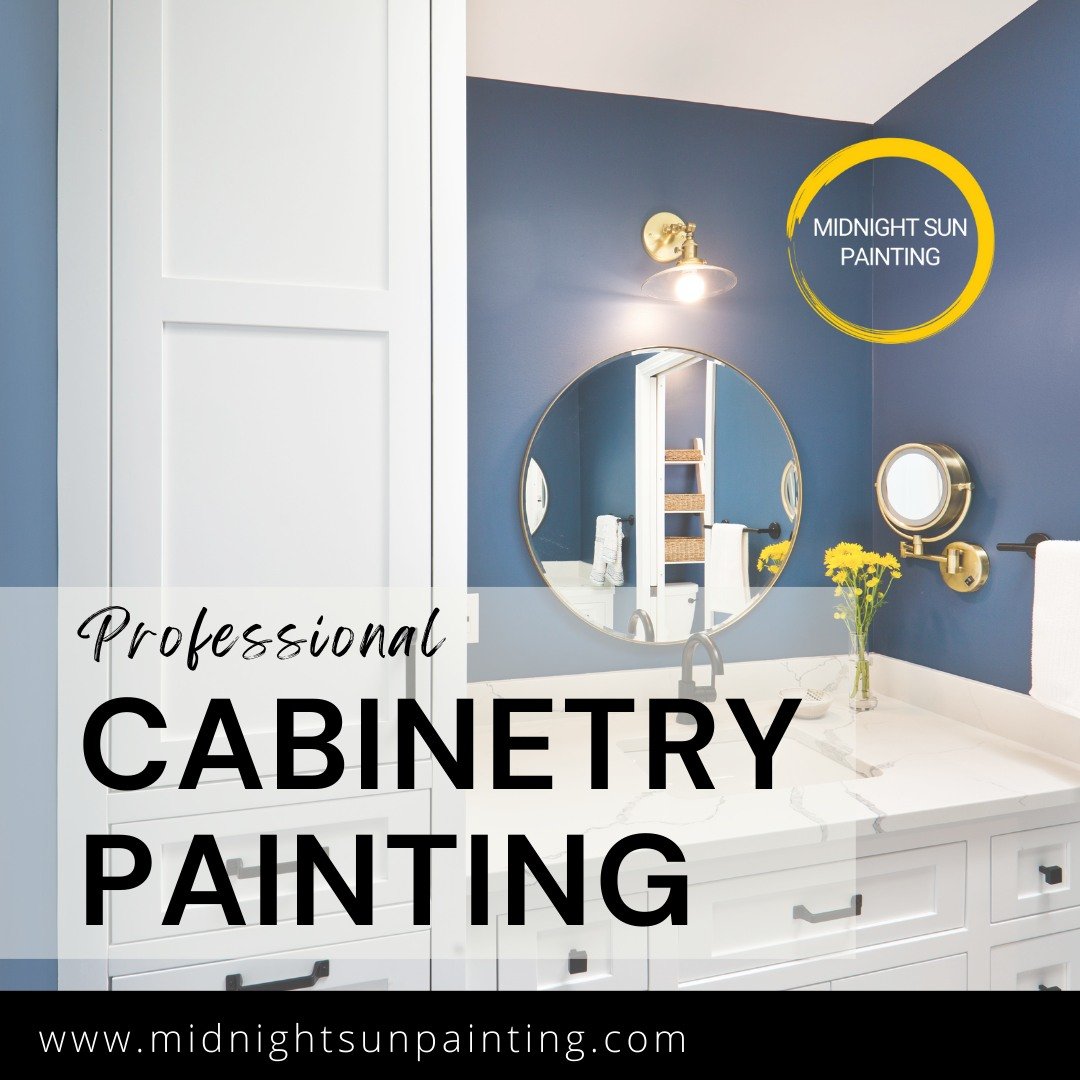 Cabinets can look brand new with just a fresh coat of paint! Many older cabinets are built with high-quality construction, but their style may be outdated. We can repaint your kitchen, bathroom, or built-in cabinets, giving them a fresh, modern appea