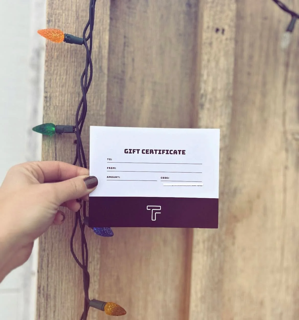 Give the gift of health and strength this holiday season- no wrapping needed! 
Gift certificates are available in 2 options
1. $25-$300
2. Class package- 5,10,20

Send a message to grab yours!