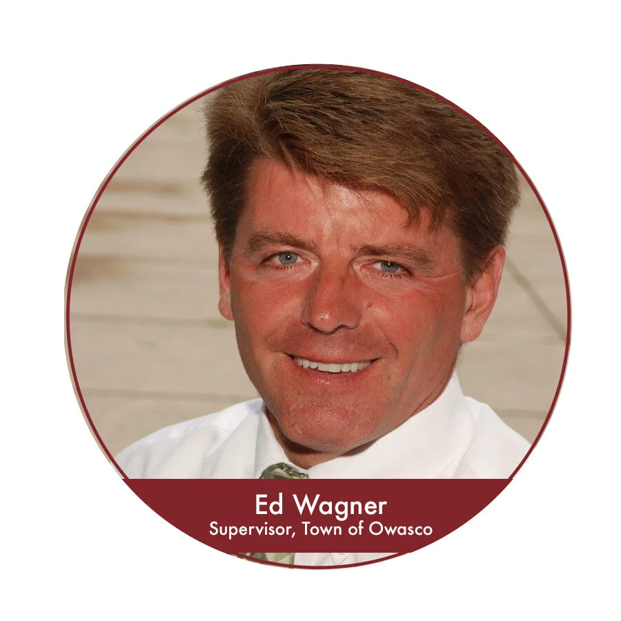 Town of Owasco Supervisor, Ed Wagner