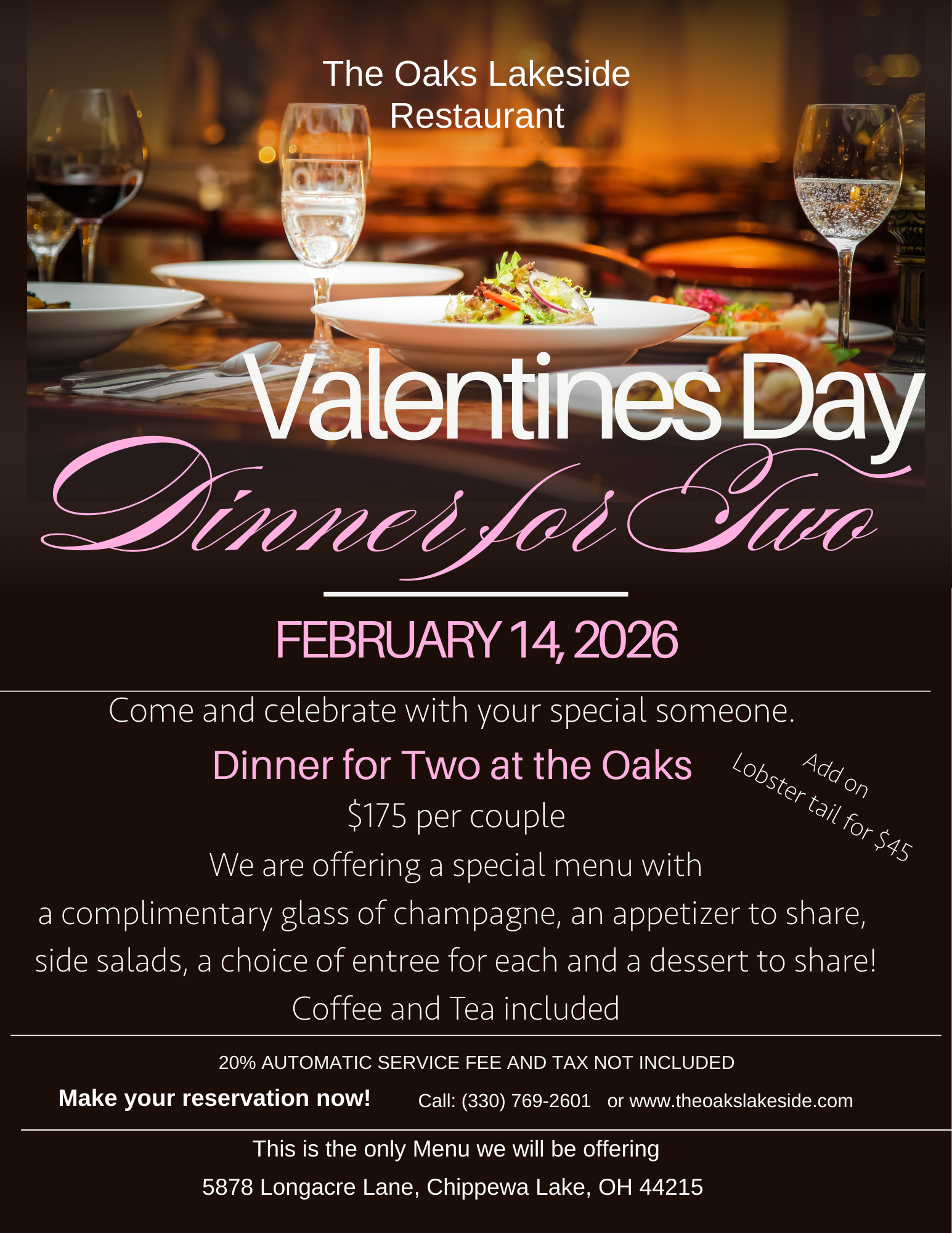 Valentine's Day Dinner for Two