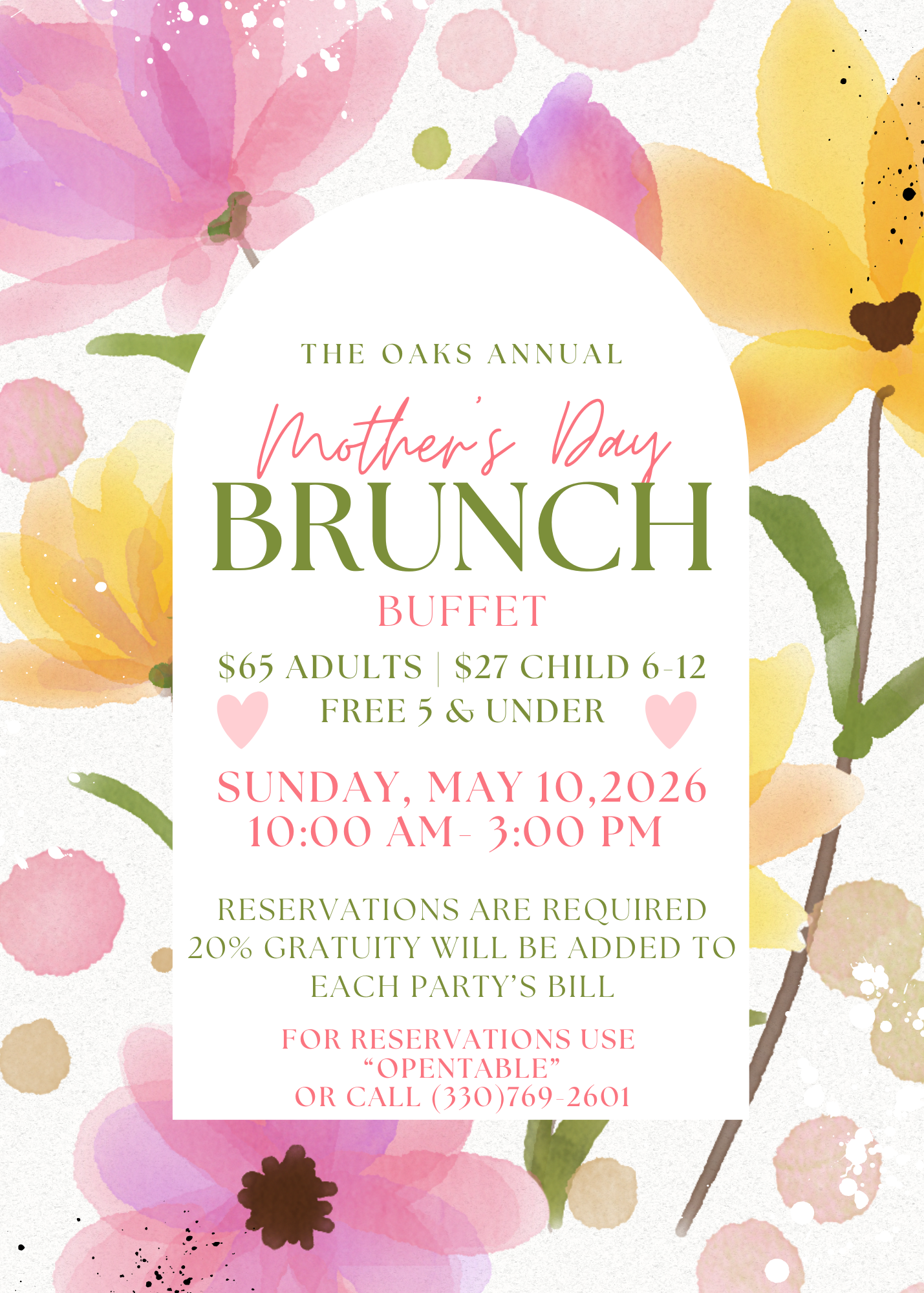 Mother's Day Brunch Buffet