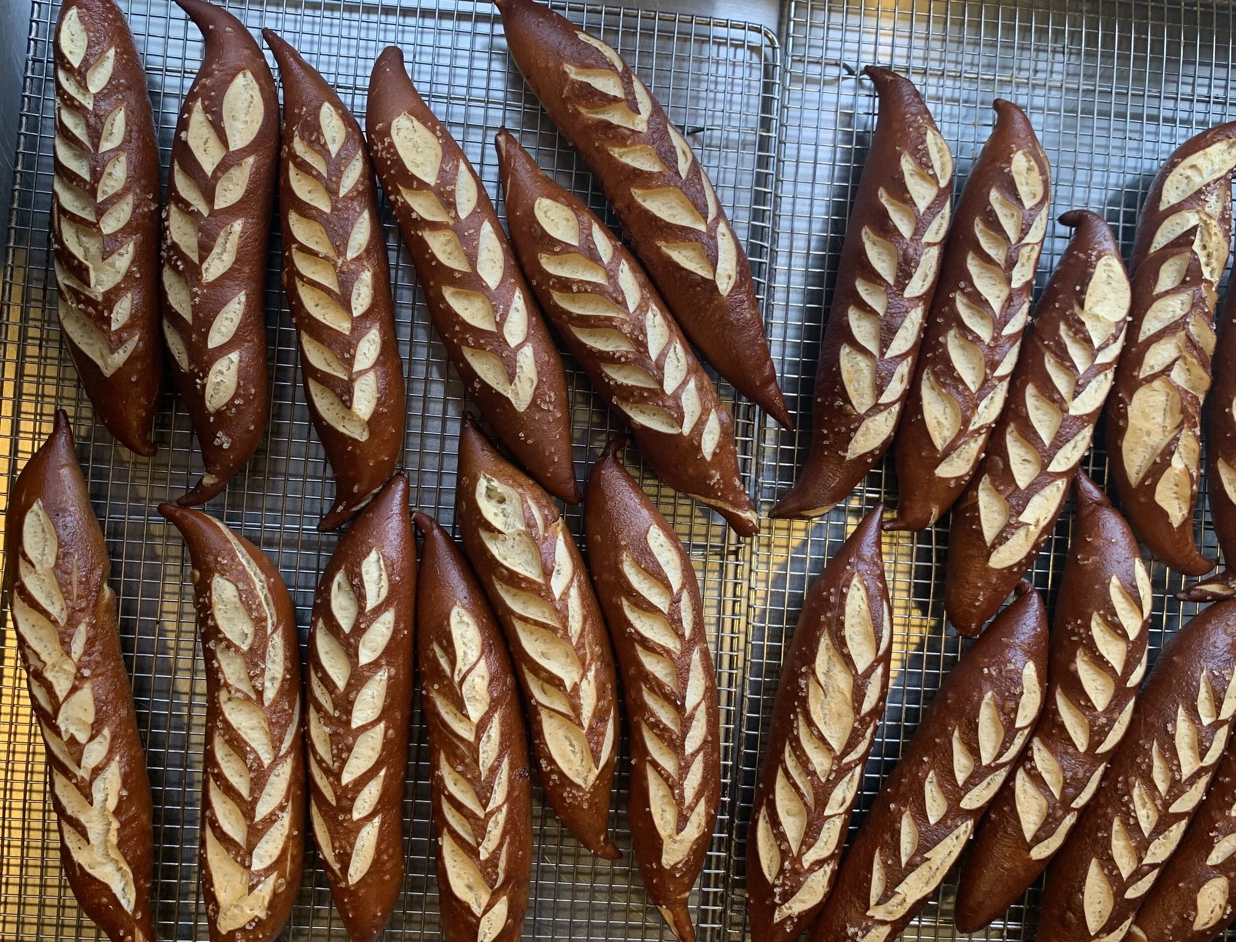 Sourdough Pretzel Stick