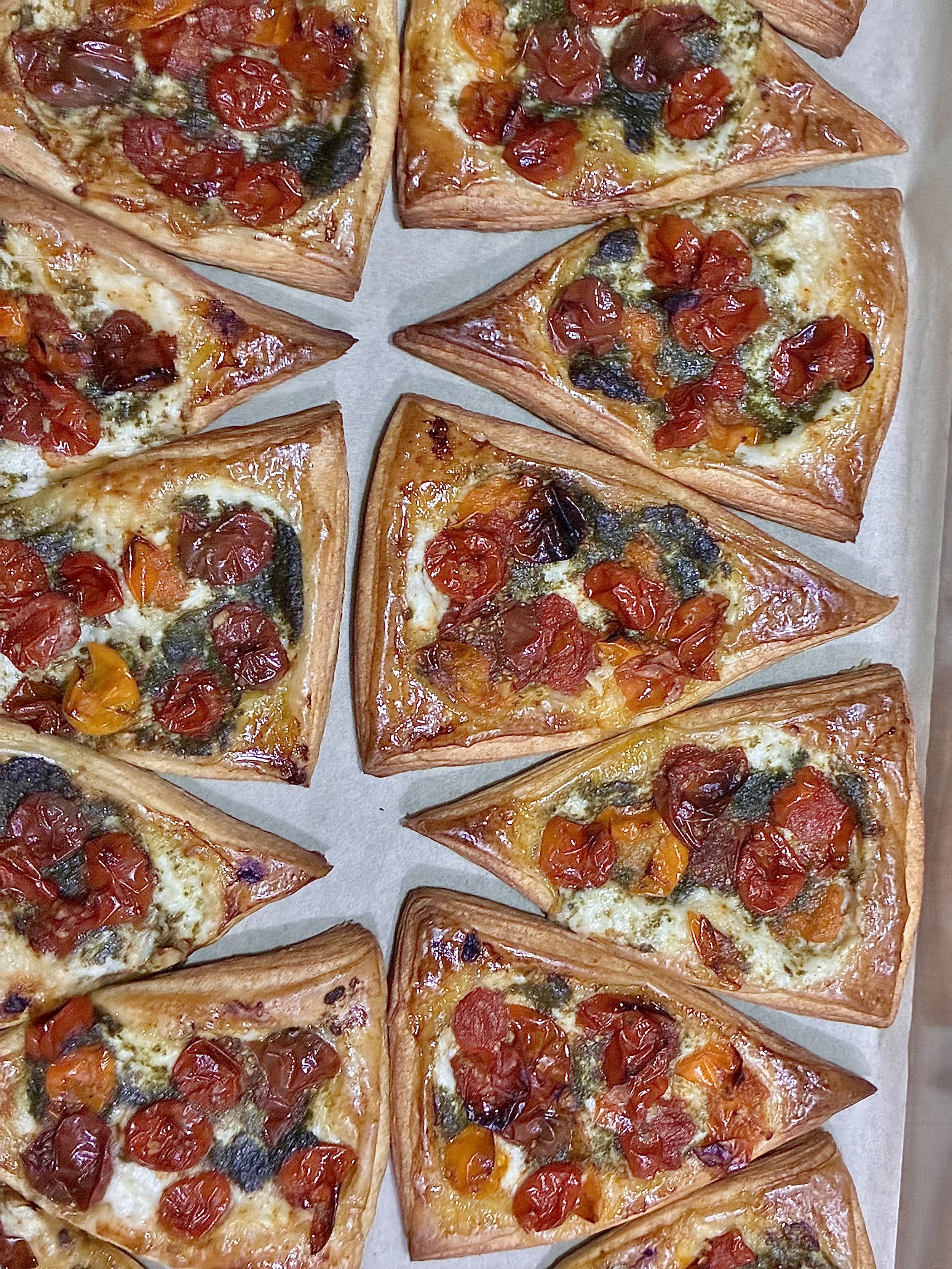 Tomato, Pesto and Parmesan Sauce Croissant *contains walnuts