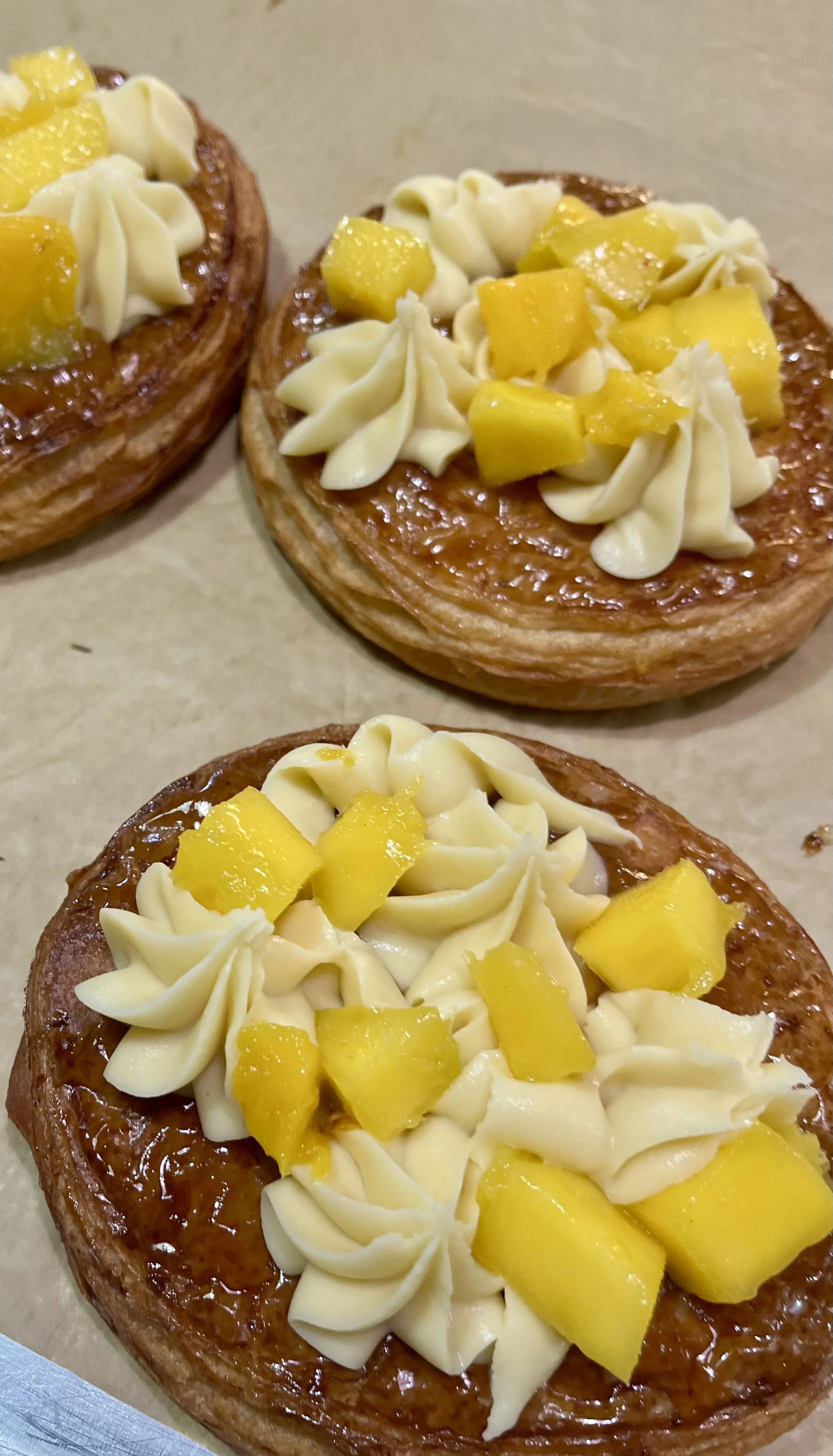 Mango and Cream Croissant