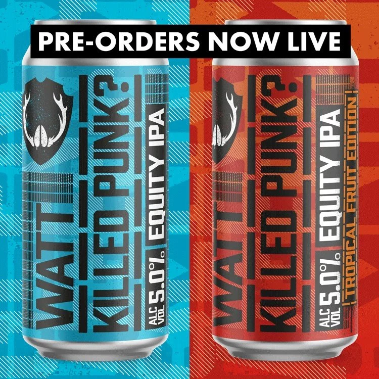 ⚡️&ldquo;WATT KILLED PUNK?&rdquo; - Two new IPAs and Free Pint to BrewDog Staff and Shareholders

🤣 No this is not a joke   ❓A question that&rsquo;s been floating around the craft beer industry for a while is now being asked out loud.
🤘Watt Killed