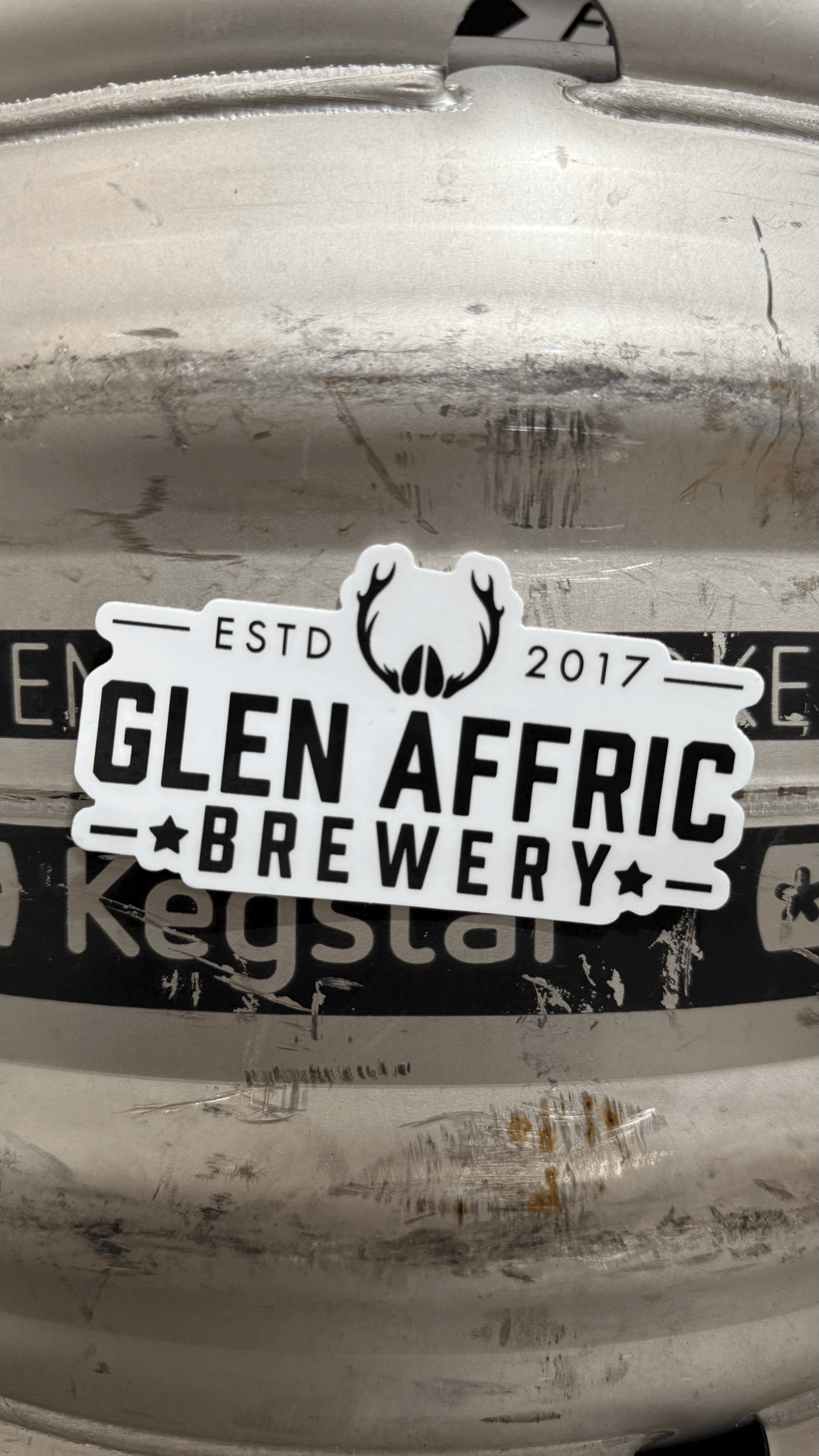 Glen Affric Logo 3.5" Sticker