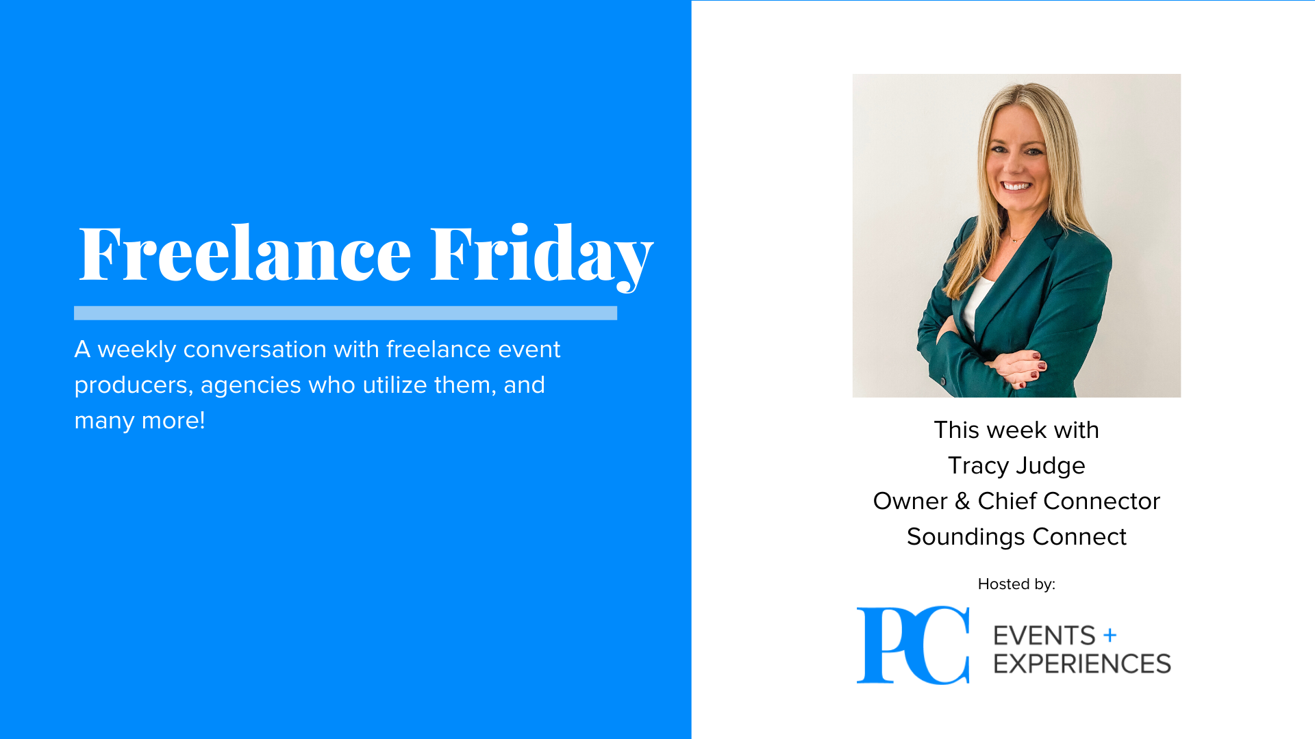 Freelance Friday with PC XP + Tracy Judge