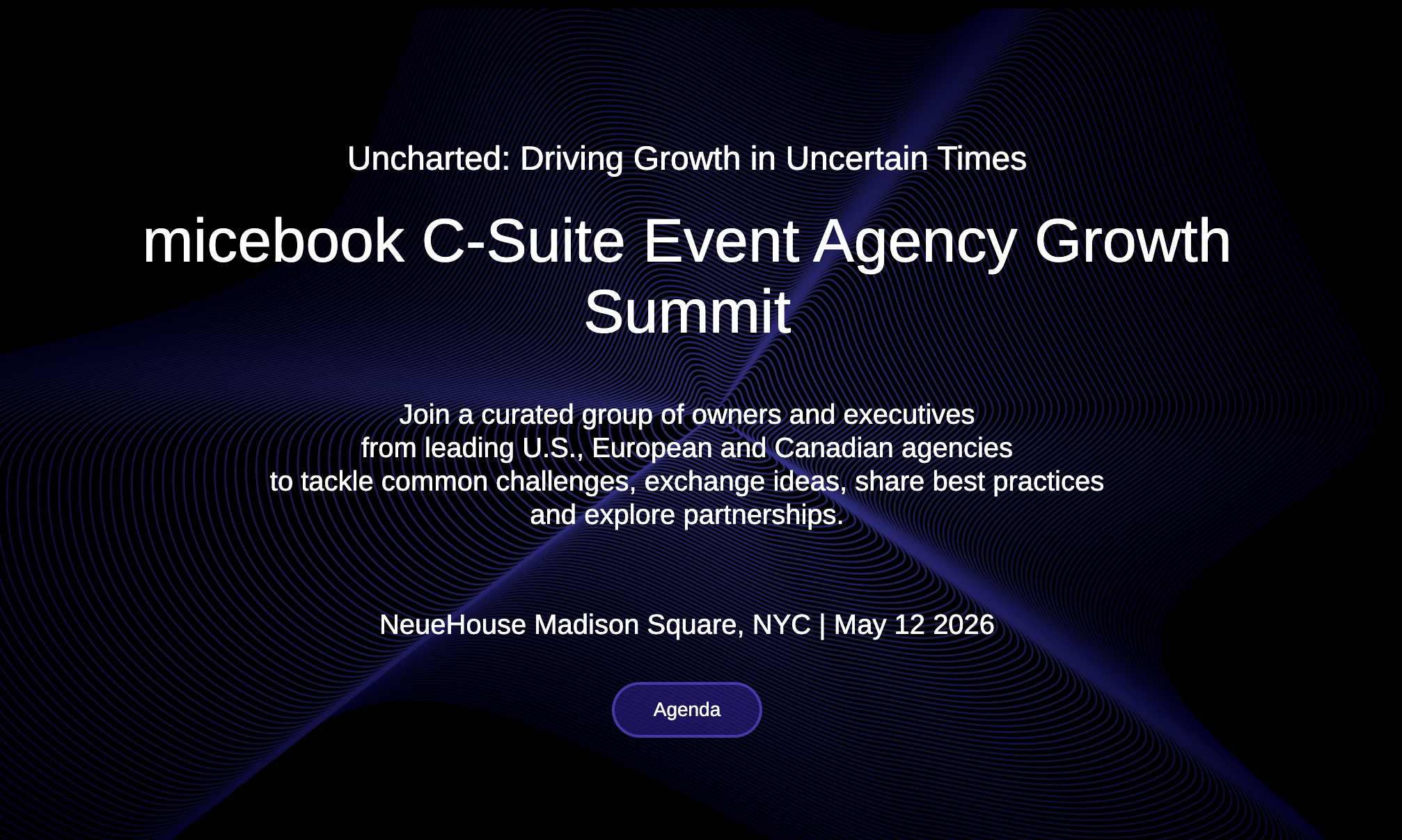 micebook C-Suite Event Agency Growth Summit