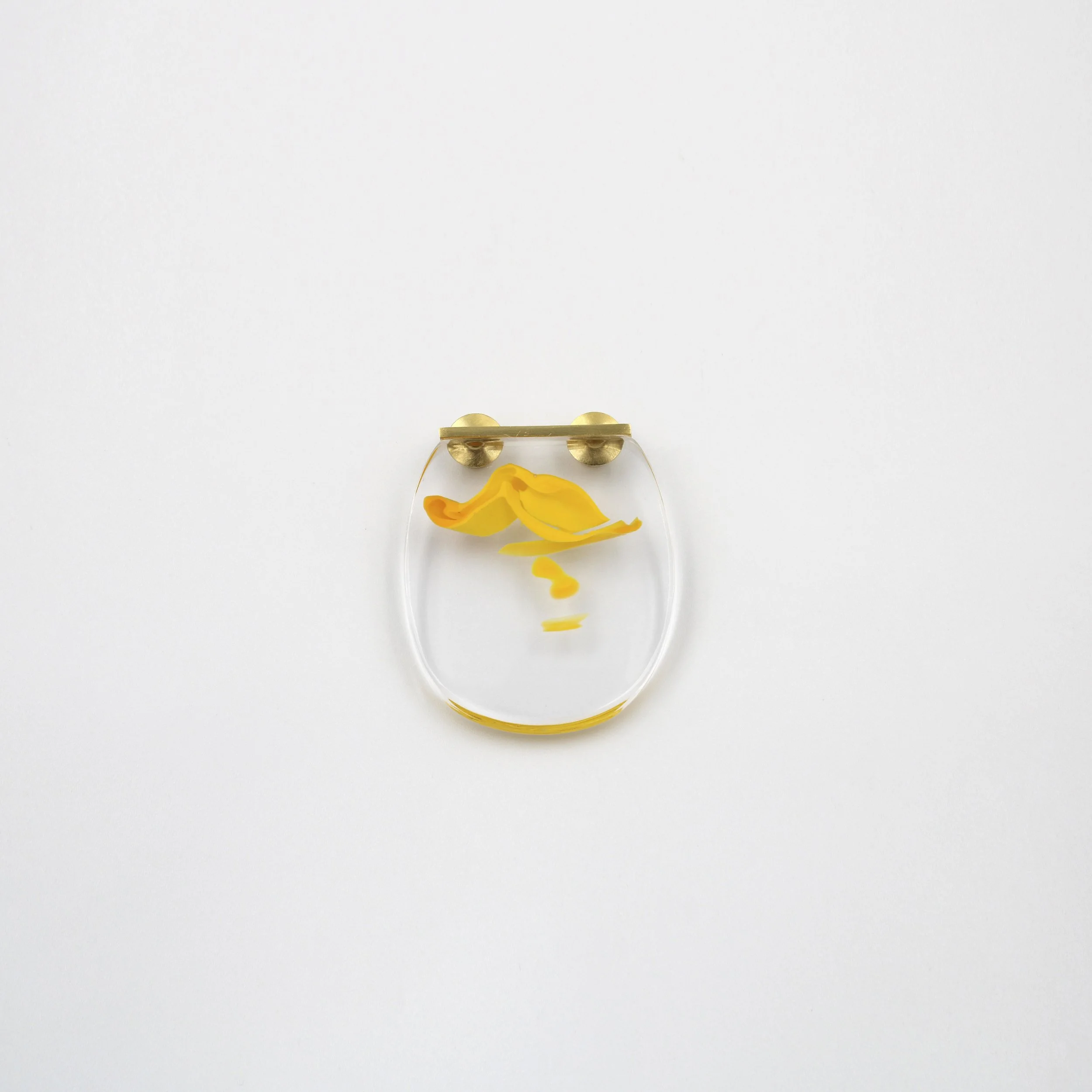 T-207 SHIFT 044 Broche Hot Worked Glass Amarillo : Transparente F.jpg