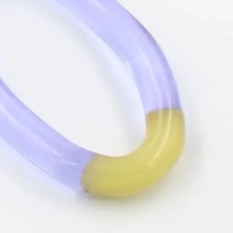 Neckpiece Joie Yellow and Lavender