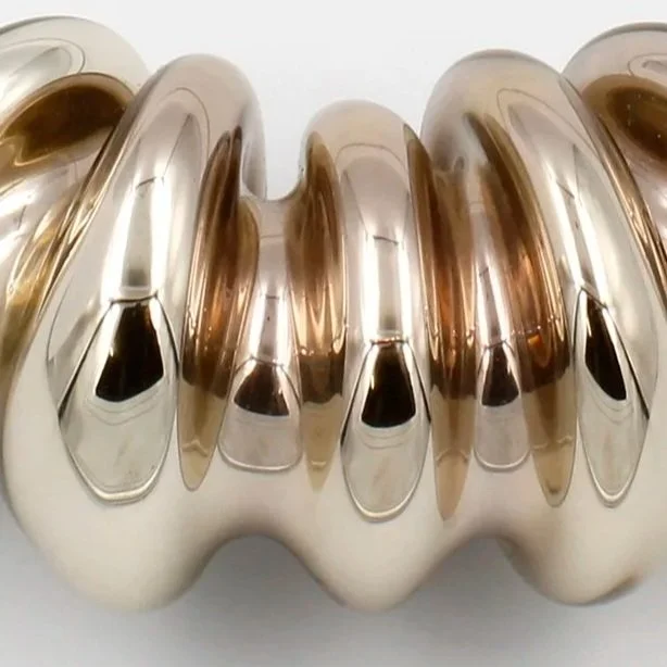 Neckpiece Acordeon O Rose