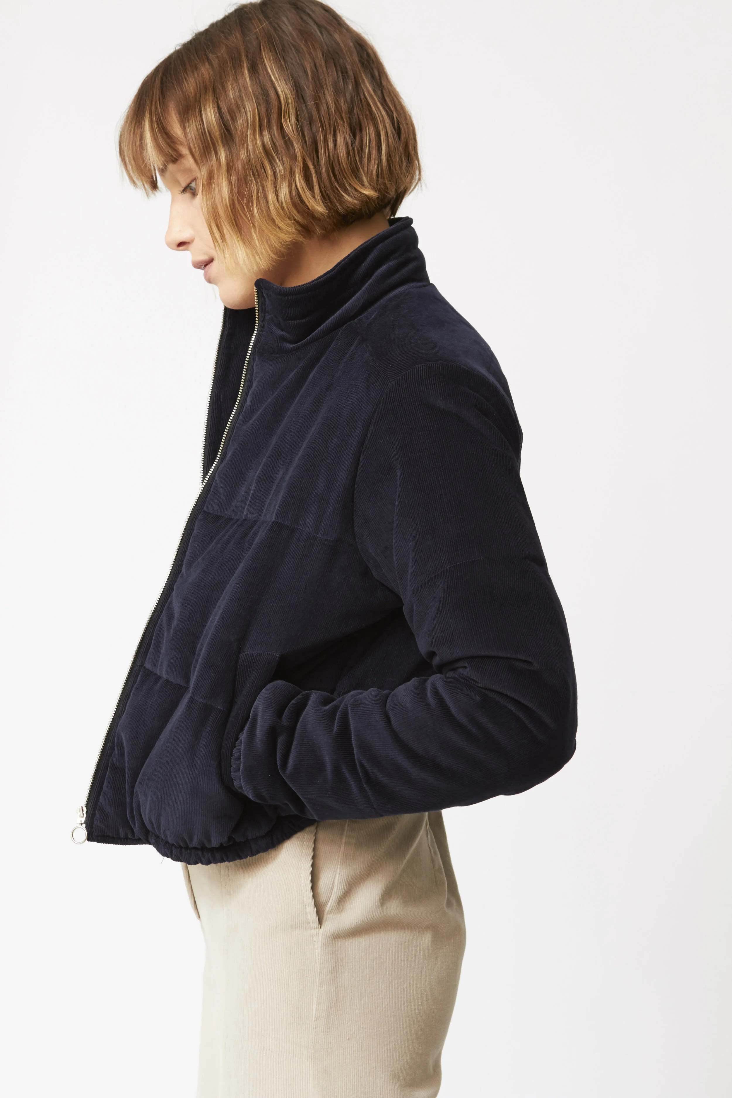 Corduroy Bomber Jacket — MAKUSSA