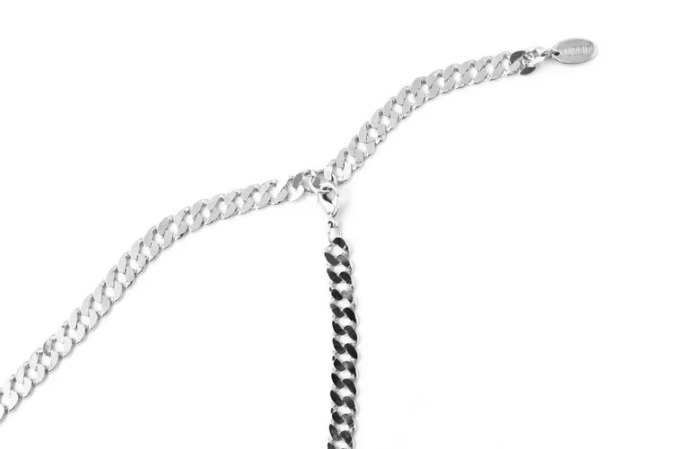 MIA Necklace Silver — MAKUSSA