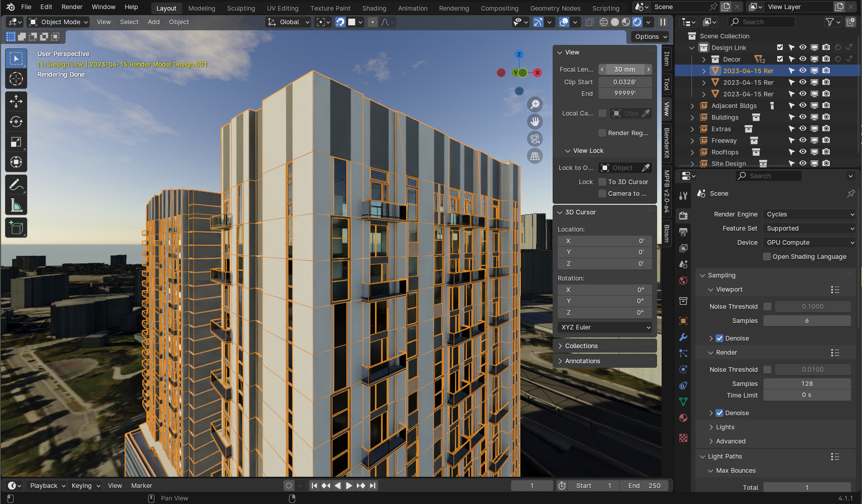 Blender for Architecture