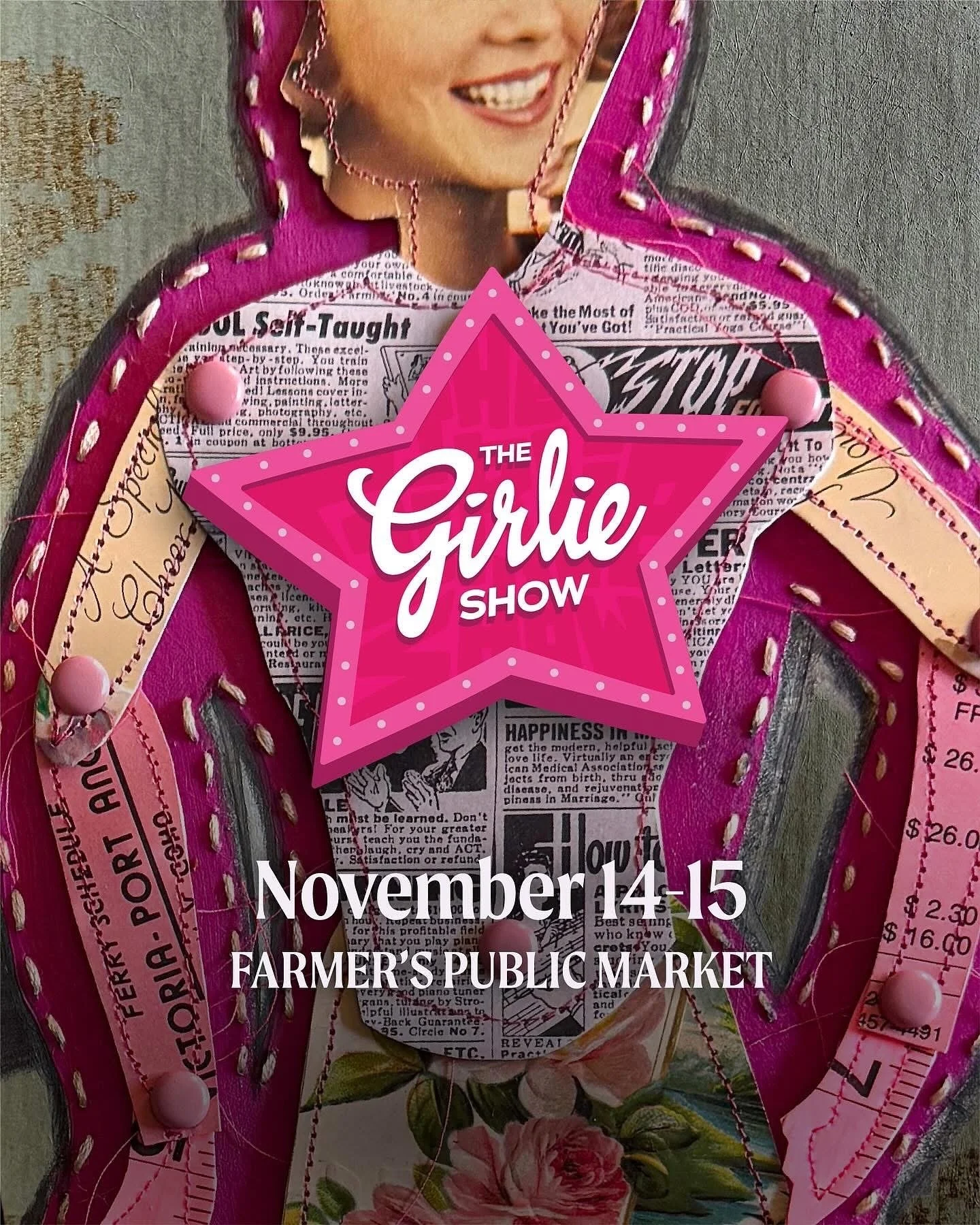 I&rsquo;m excited to participate in @thegirlieshowokc next week! It should be a fun &amp; girlie time. I&rsquo;m bringing out all of my colorful artwork for this show. Make sure to grab your tickets in advance! 🎟️✨💞