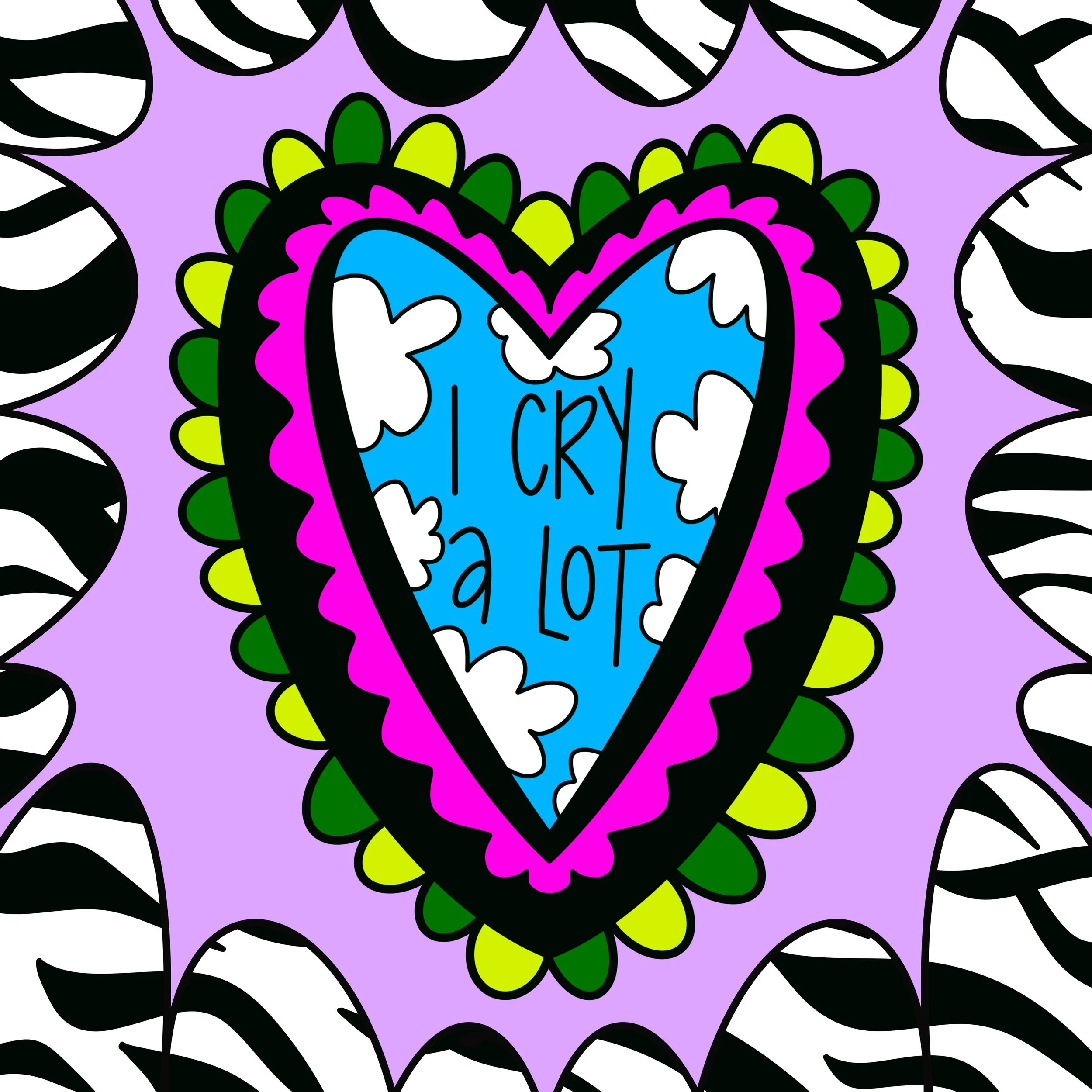 Dreaming up some new sticker design ideas just in time for summer pride events!! 🦓💕🌈✨
