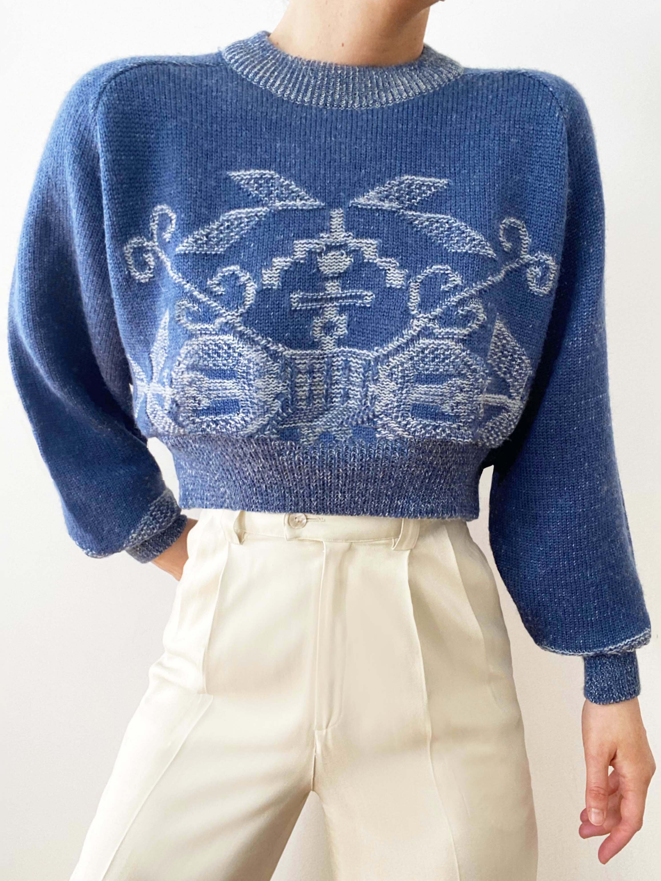 Absolutely Stunning Valentino Cropped Pullover